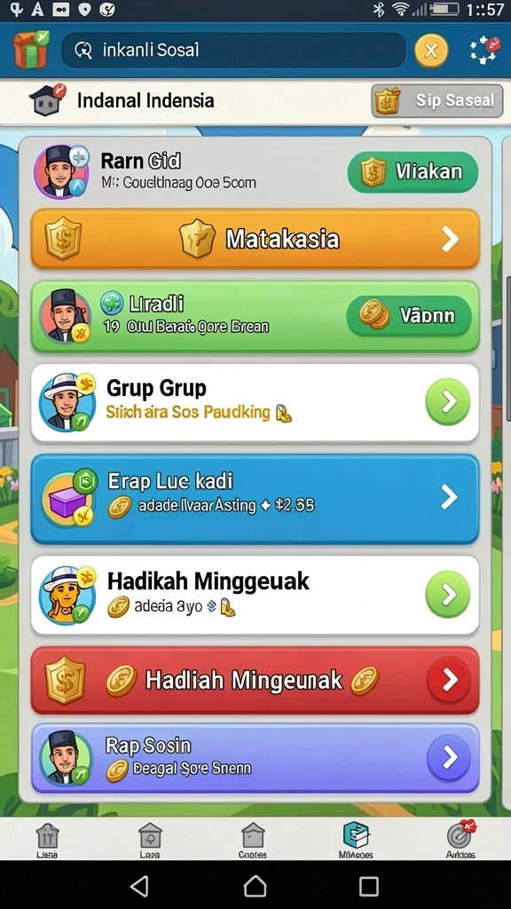 Tampilan antarmuka yang menarik dan mudah digunakan.