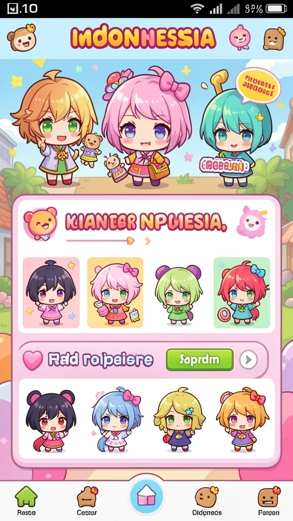Gameplay yang seru di setiap level.