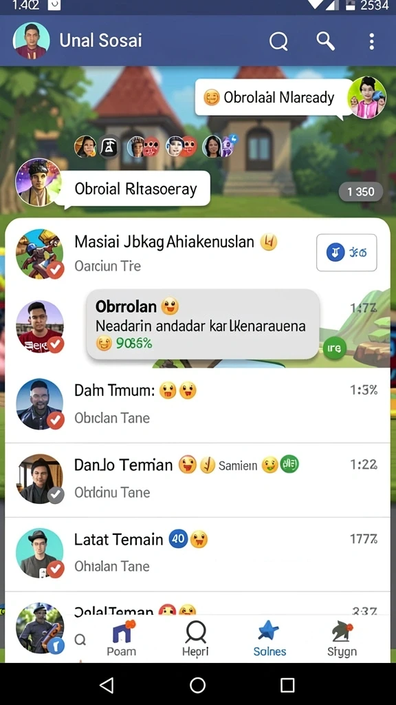 Tampilan antarmuka yang intuitif dan menarik.