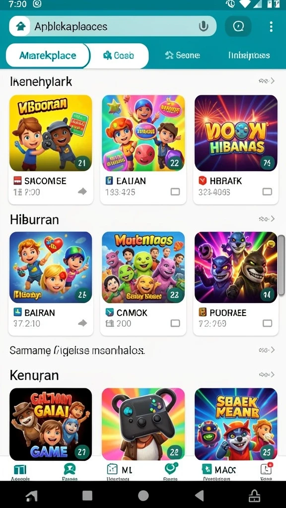 Tangkapan layar ketiga menunjukkan antarmuka pengguna yang intuitif dan mudah dinavigasi.