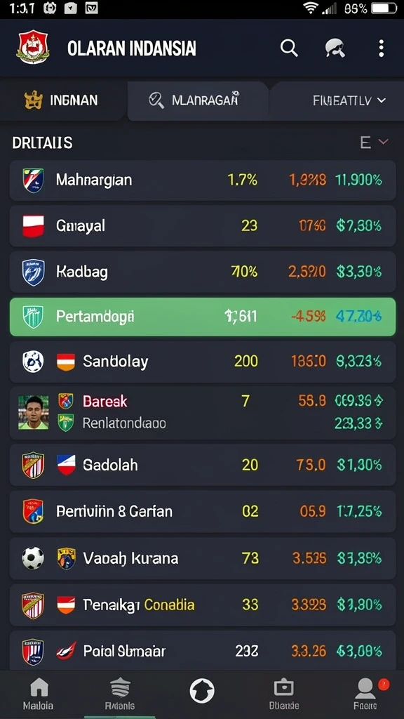 Karakter-karakter unik yang dapat dipilih dalam BNI789.