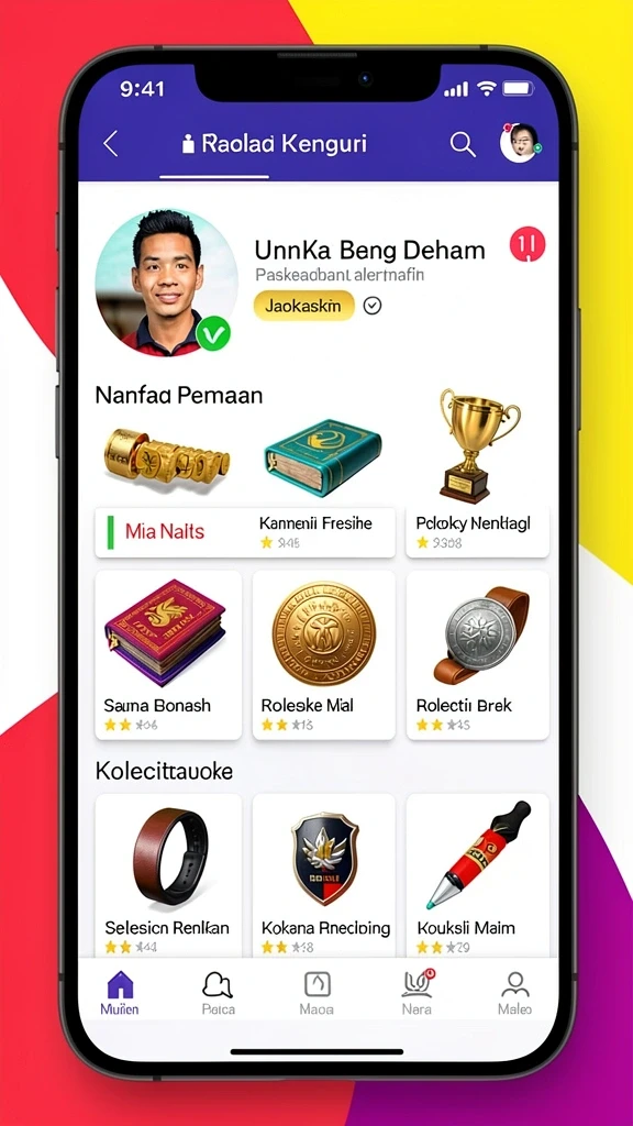 Tampilan antarmuka yang mudah digunakan.