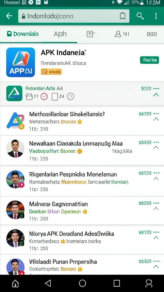 Tampilan awal yang menarik dan penuh warna.