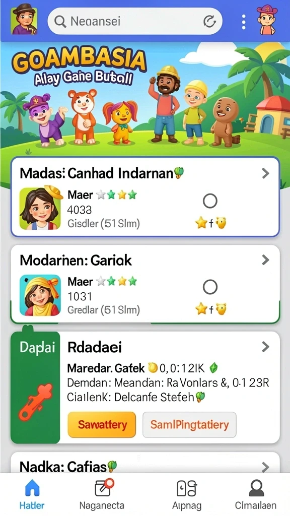 Tampilan antarmuka yang user-friendly dan menarik.