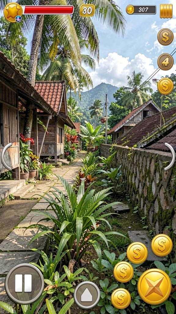 Tampilan menyajikan hidangan menarik dengan berbagai variasi.