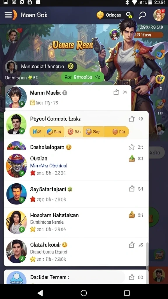 Sistem reward yang memuaskan setelah menyelesaikan level.