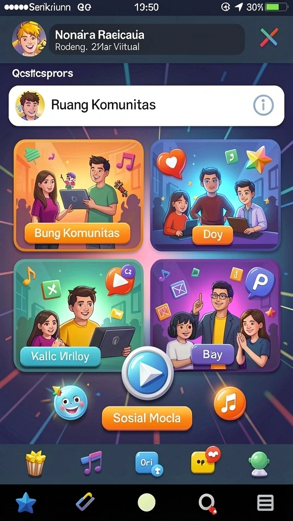 Fitur leaderboard untuk bersaing dengan teman-teman.
