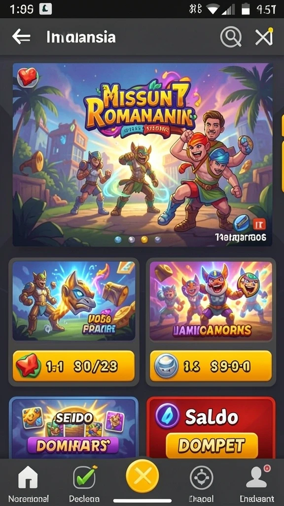 Mode permainan seru yang menantang untuk semua pemain.