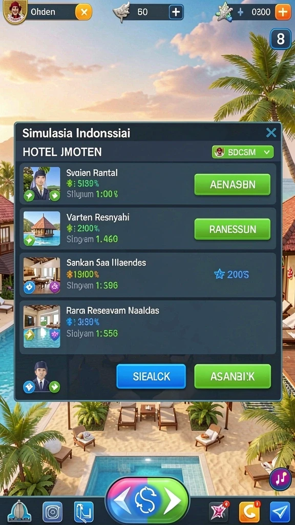 Tampilan antarmuka yang menarik dan user-friendly.