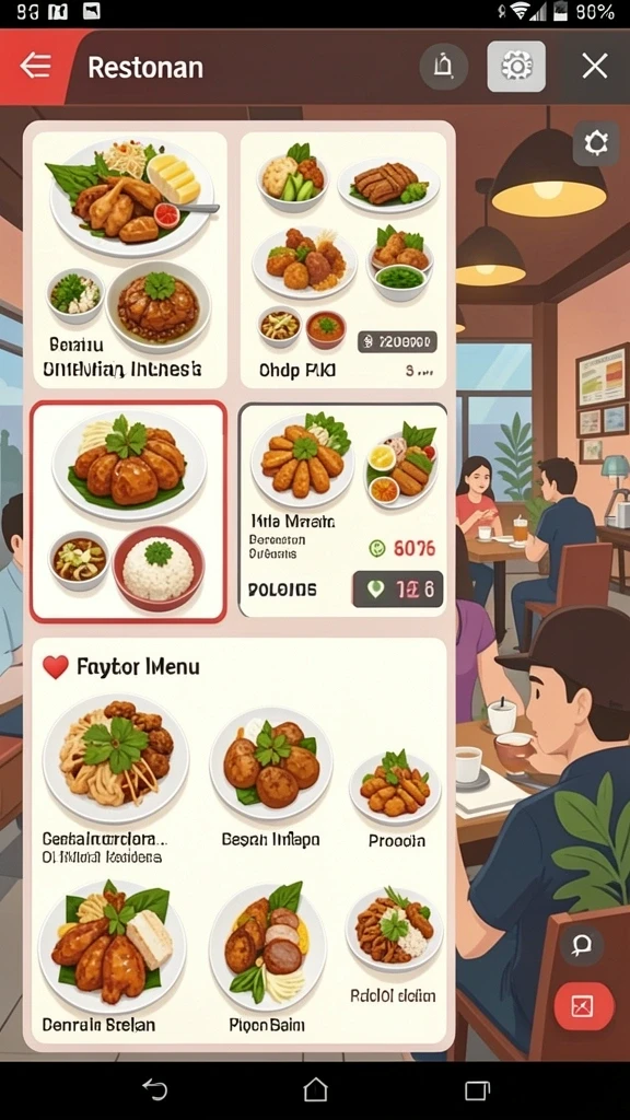 Fitur karakter yang beragam untuk meningkatkan pengalaman bermain.