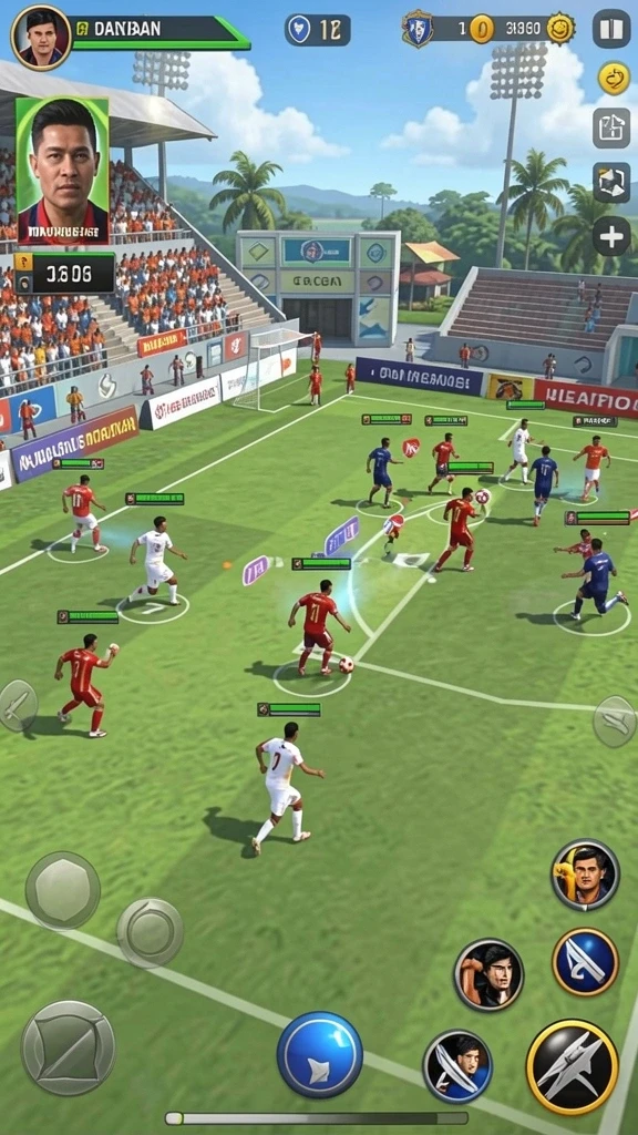 Tampilan awal yang memukau saat memulai game.