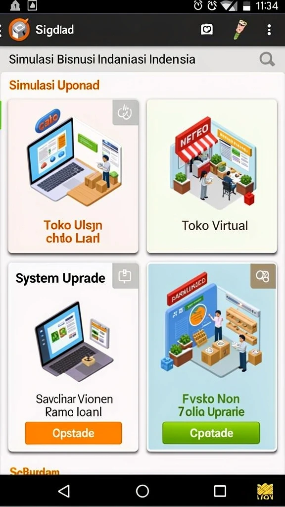 Level tantangan yang mendebarkan dan seru.