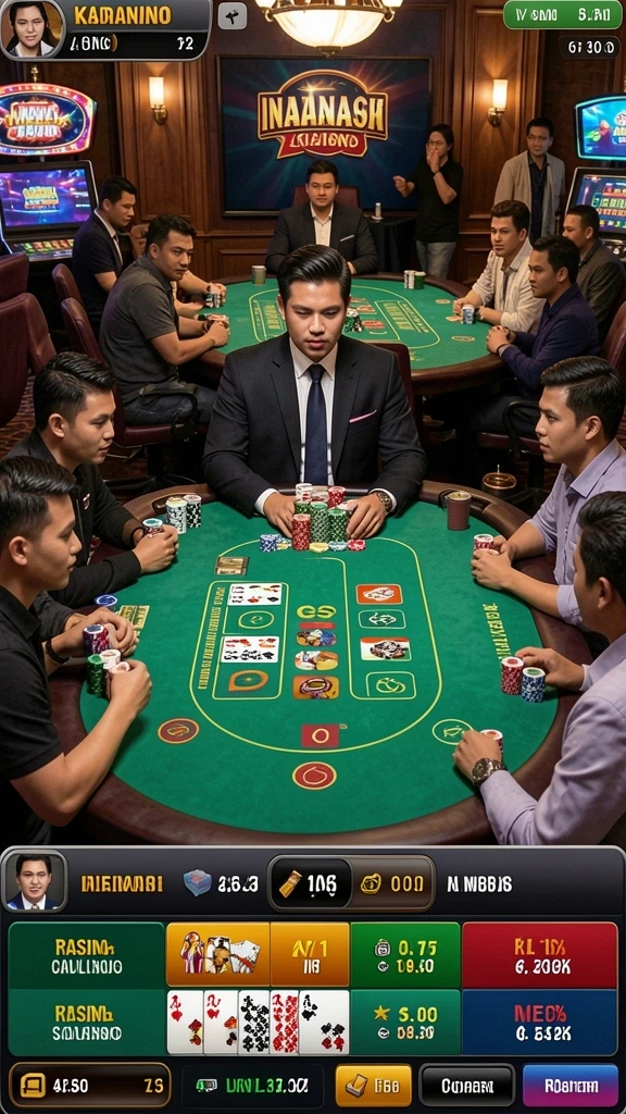 Tangkapan layar menunjukkan karakter utama dalam petualangan epik.