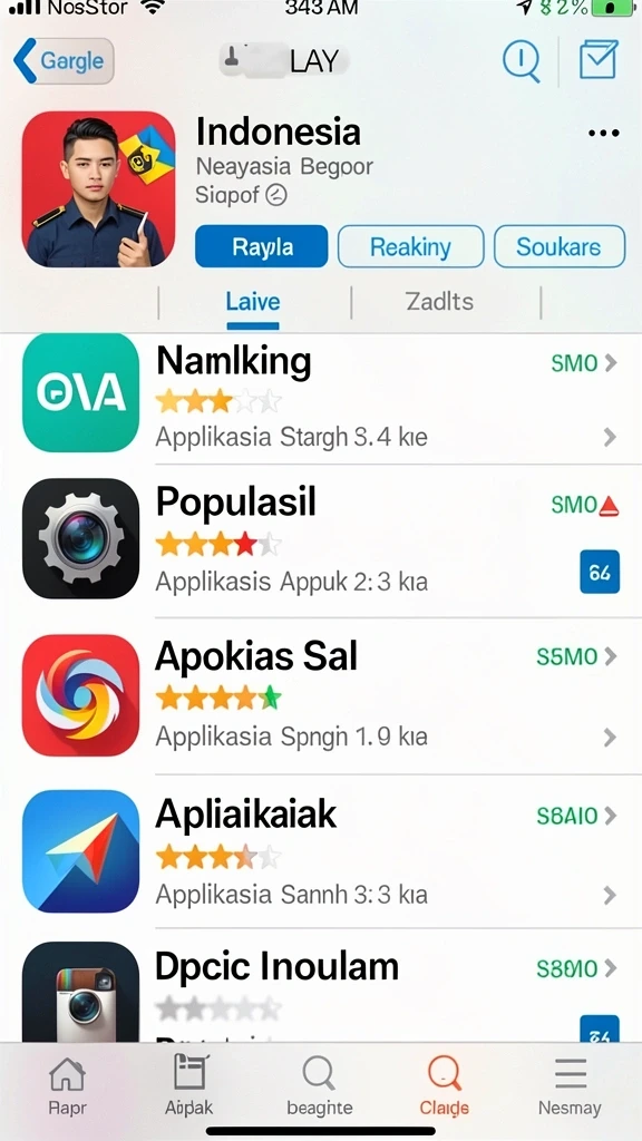 Fitur sosial yang memungkinkan interaksi dengan teman.