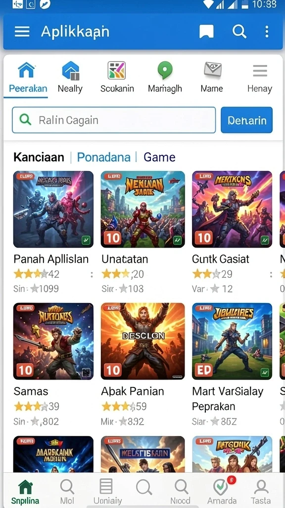 Karakter yang dapat dipilih dengan kemampuan unik.