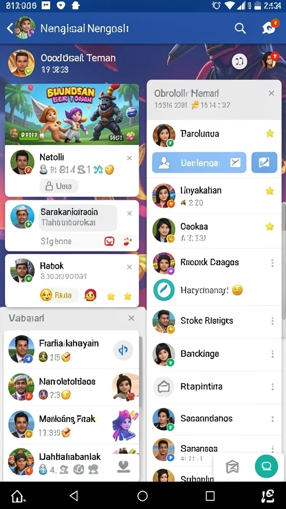 Tampilan antarmuka yang menarik dan mudah digunakan.