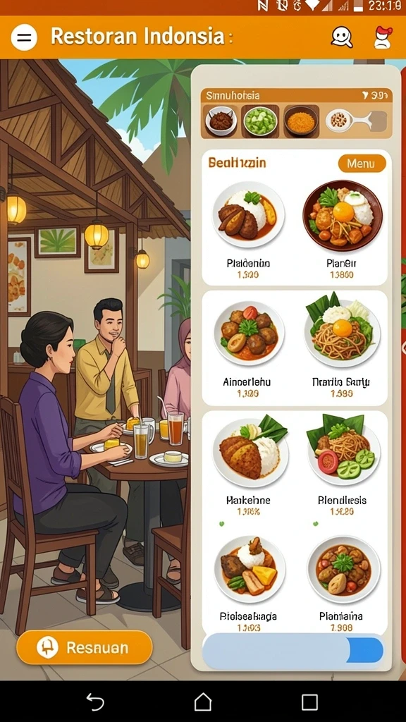 Tampilan antarmuka PIONTOGEL yang modern dan menarik.