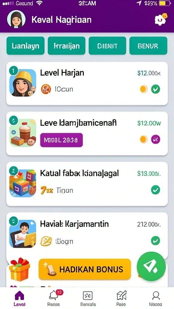 Tangkapan layar menampilkan karakter utama dalam aksi.