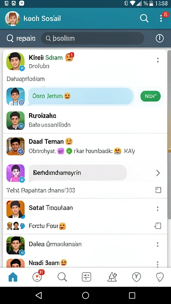 Screenshot menampilkan karakter utama dalam pertarungan epik.