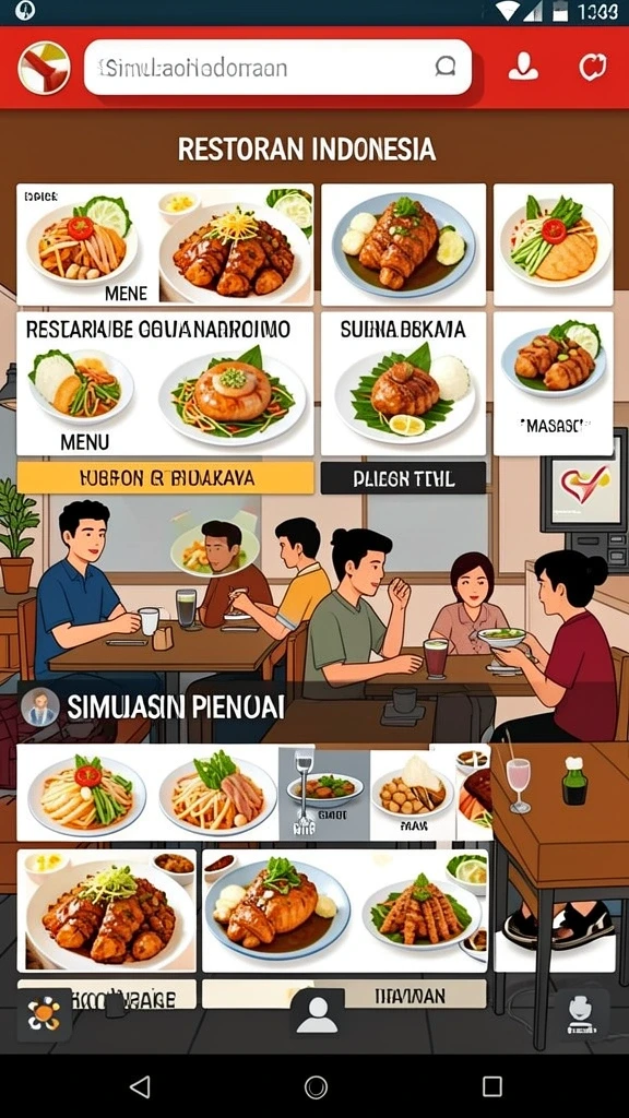 Tangkapan layar menampilkan fitur kustomisasi karakter yang menarik.