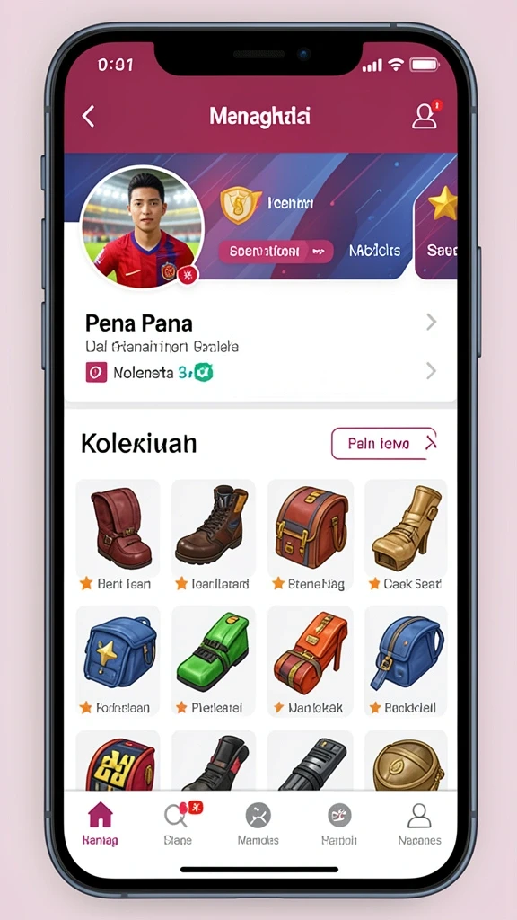 Tangkapan layar menunjukkan karakter utama dalam aksi.