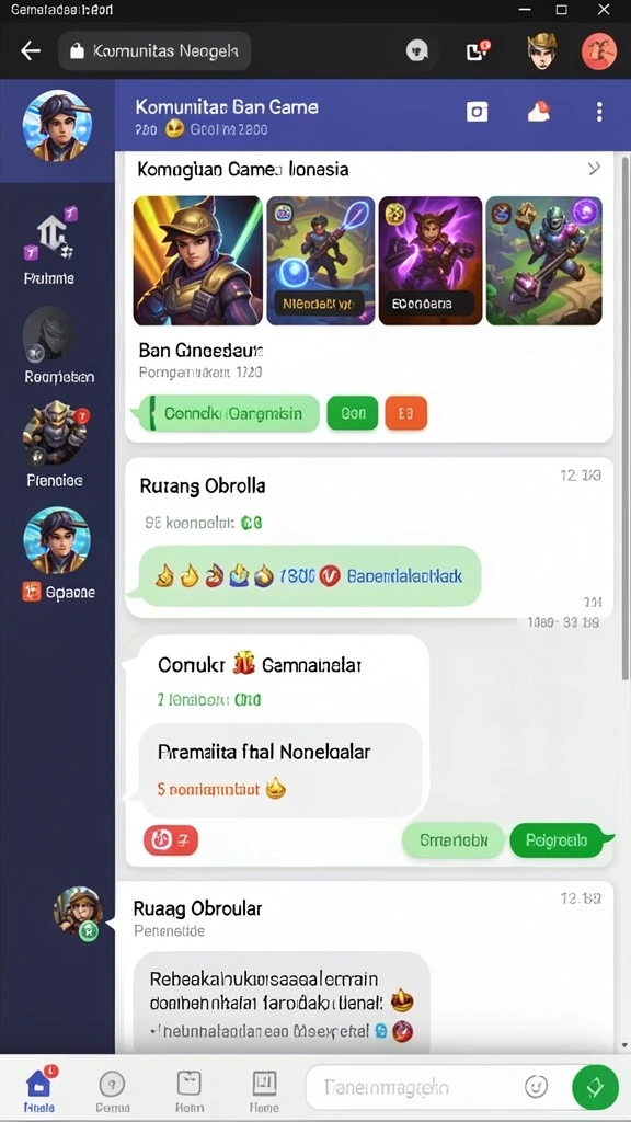 Pengembangan karakter yang menyenangkan.