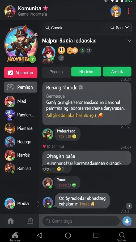 Grafis berkualitas tinggi yang menambah keseruan bermain.