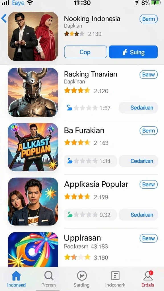 Tampilan antarmuka YYBET yang menarik dan modern.