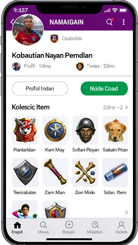 Interaksi multiplayer seru antara pemain.